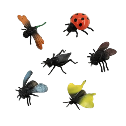 Insect World Finger Puppets - Set of 6