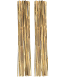 Natural Bamboo Garden Stakes for Indoor and Outdoor Plants -Pack Of 20 - 90 cm