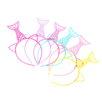 Mermaid Aliceband for Girls - Set of 6