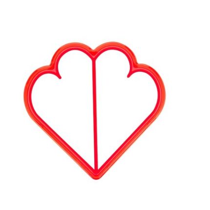 Plastic Heart Sandwich Cutter - Set 3