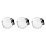 Sweets and Candies Slanted Jar - Set of 3 - 1.2L