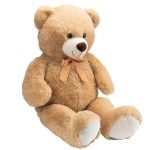 Big Giant 1.2m Light Brown Christmas Teddy