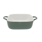 Square Matte Green Baker 31.5cm