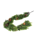 Artificial Pine Garland With Pinecones