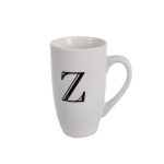 Mug Daily Tall Letter Z,400ml (4 Pack)
