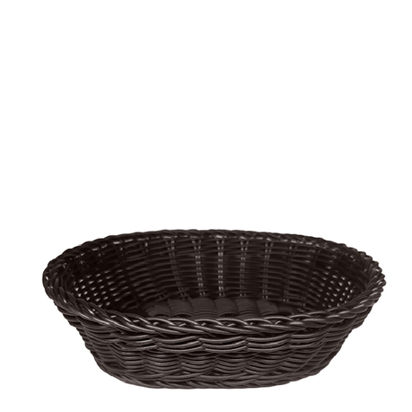 s-pdpxl Oval Chocolate Brown Bread Basket - Image 1