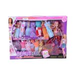 Doll With Personal Wardrope Set