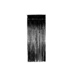 Party Foil Fringe Curtain Decoration - Green