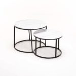 Argo Set of 2 Tables-White