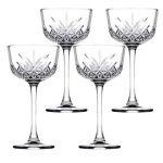 Timeless Coupe 160cc 4-Piece Glass Cut-Glass