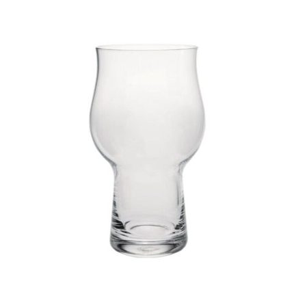 Modern Glass Beer Mug 400ml - Set Of 6