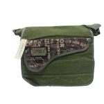 Canvas Unisex Sling Bag - Green