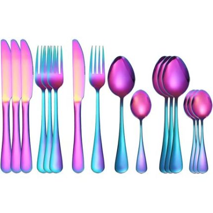 Stainless steel Dinnerware Set - 16 Pieces