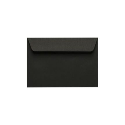 C6 Colour Envelopes - Black - 100 Pack