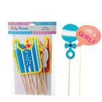 Photo Prop Set - It's a Girl - Assorted Colours - 20 Piece - 3 Pack