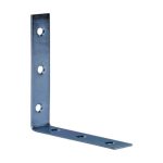 Galvanised Chair Angle Bracket (100 mm x 20 mm) - 8 Pack