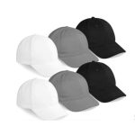 Jack Multicolour 6 Pannel Summer Cap Pack of 6
