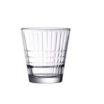 260ml Arc Stack Up Cross Whiskey Tempered Glass - Set of 6