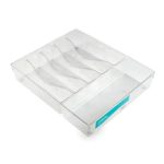 Cutlery Tray - Clear - 407mm x 334mm x 78m