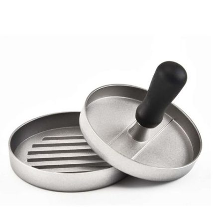 Non-Stick Grilled Marked Burger Press