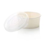 350ml Noodle / Soup Tub - White (50)