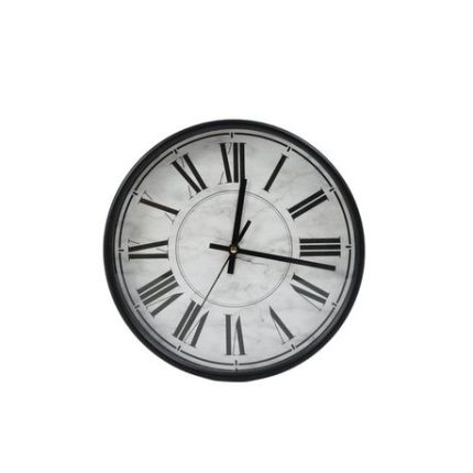 Classic Plastic Clock 30cm