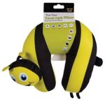 Travel Smart - Travel Neck Pillow (Kiddies) - Black / Yellow