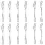 12 Piece Table Fork Renaissance Stainless Steel