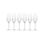 Crane Crystal - Bistro Crystal Glass Champagne 200ml Set of 6
