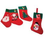 Christmas Stocking set of 4 (40 cm)