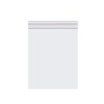 100 Pack x 2 Plastic Poly Zipper Bag (200 x 200-40micron)