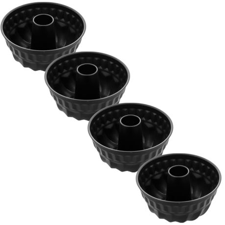 s-pdpxl Kitchen Baking Non-Stick Mini Bundt Cake Pan Set Of 4 (4 Inch) - Image 1