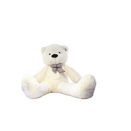 JP white Stuffed Giant Teddy Bear Big Embrace Kids Doll Lovers - 160 cm