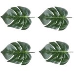 Artificial Faux Large Plant Leaf Delicious Monstera Deliciosa Leaf