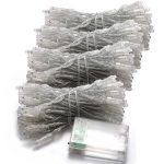 Christmas LED 10M Battery Operated Fairy Lights- 4 Pack - Cool White