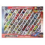 Racing 50 Piece Kid Mini Toy Car Set