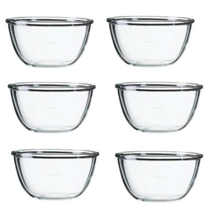 Arc Tempered Cocoon Bowl 6cm - Set of 6