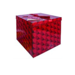 2x Gift Box Flat Pack Love 22x22x22cm