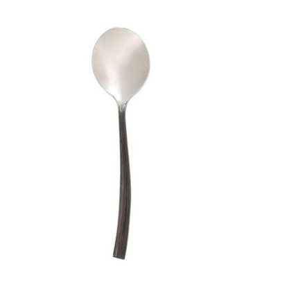 C&S Black Oak Soup Spoon 18/10 - 6 Pack