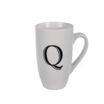 Mug Daily Tall Letter Q,400ml (4 Pack)