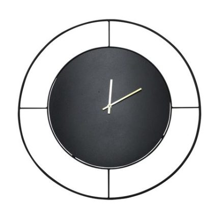 Athens Clock - Black (500mm)