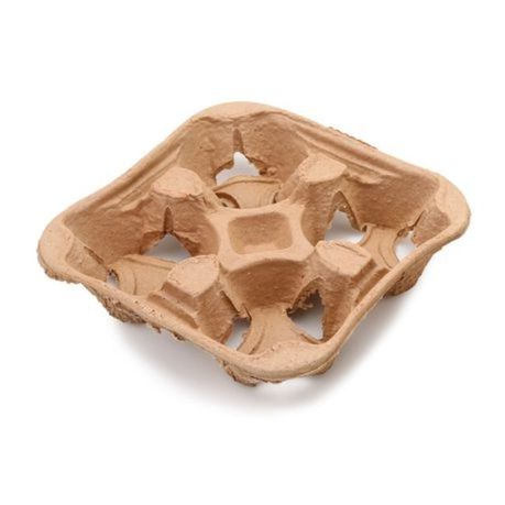 s-pdpxl Recycled Paper 4 Compartment Cup Holder - Pack Of 150 - Image 1