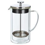 Coffee Plunger 350ml Double Wall with Stainless Steel Lid