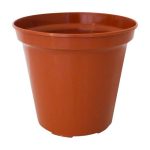 Home Decor Terracotta Plastic Flower Pot 320 mm - Set of 2