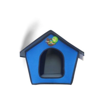 Foldable Pet House - sky blue