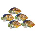 Decorative Fish Wall Hanging - 65 x 45cm Set of 5
