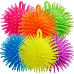 Squeeze Puffer Fidget Balls - 6 Pack