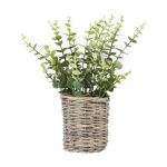 Artificial Eucalyptus Plant with Basket Pot 40cm