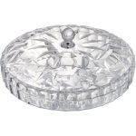 Multi-functional Acrylic Compartment Serving Container with Lid - 35cm