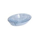 Oval Oven-Safe Glass Baking Roasting & Casserole Dish Set 1/1.4/2.2L - 3 Piece